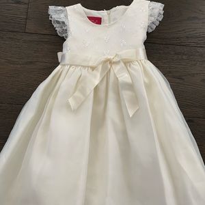 Girls Ivory Dress
